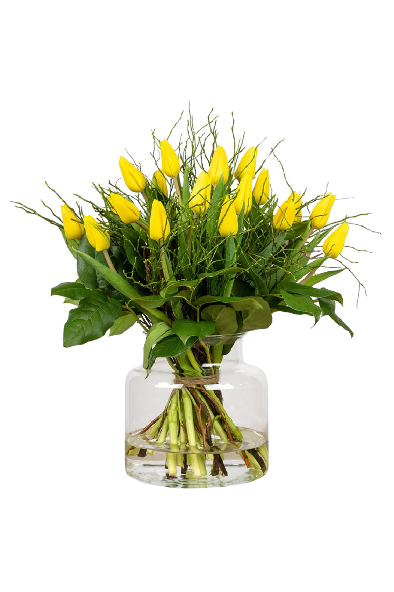 Tulpenboeket Geel