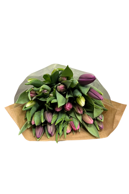 Pastel Tulpenbos