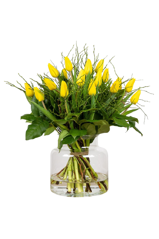Tulpenboeket Geel